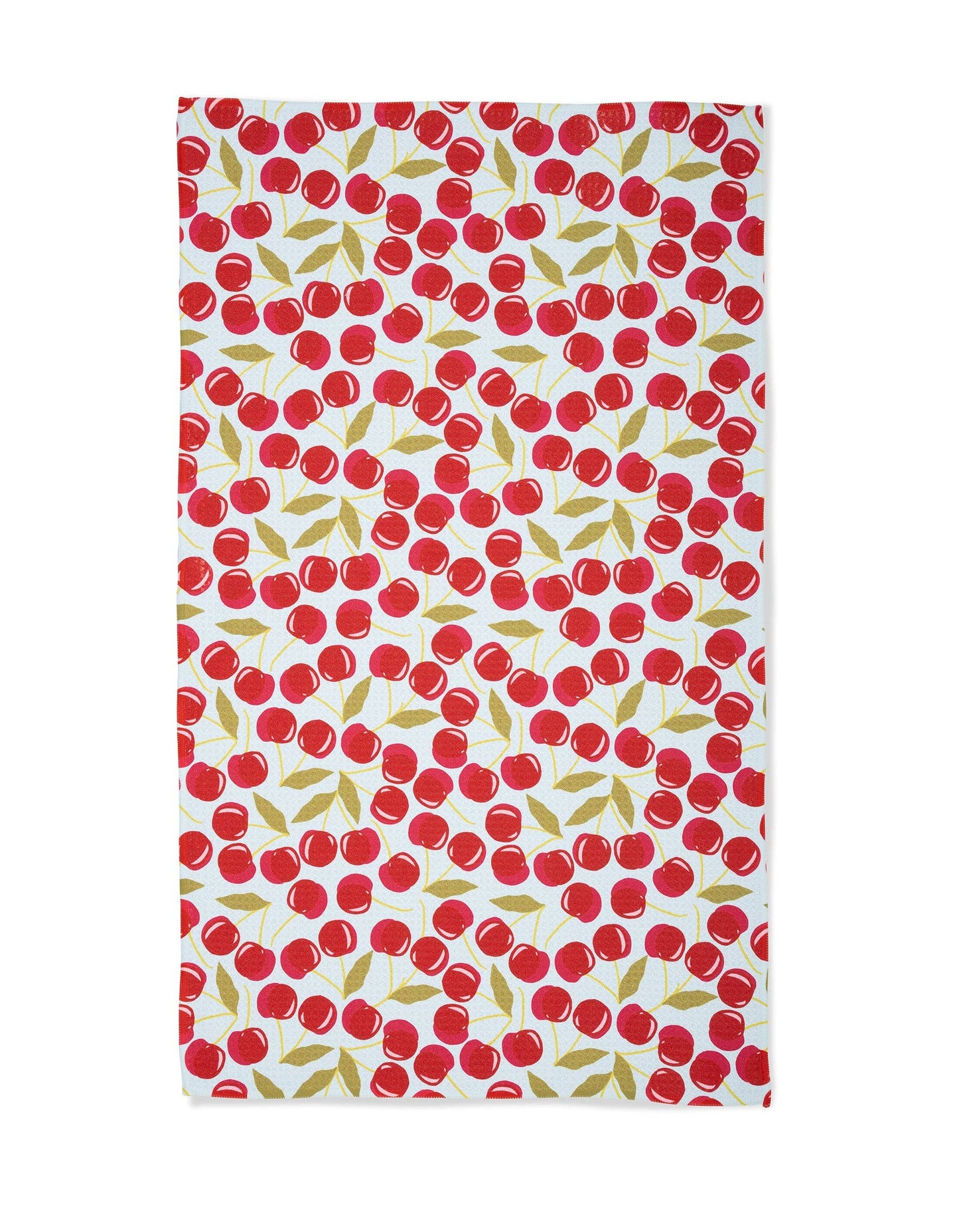 Geometry - Sweet Cherry Tea Towel