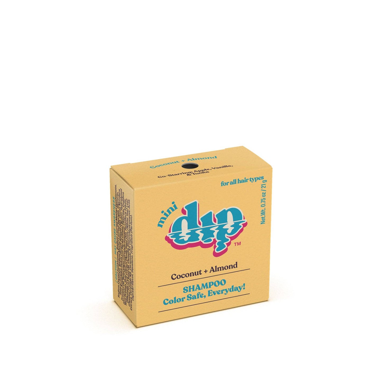 Dip - Mini Dip Color Safe Shampoo Bar for Every Day - Coconut & Al: 0.75 oz