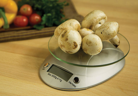 Fox Run Brands - Fox Run Digital Kitchen Scale with Removable Tray, 6" x 7"