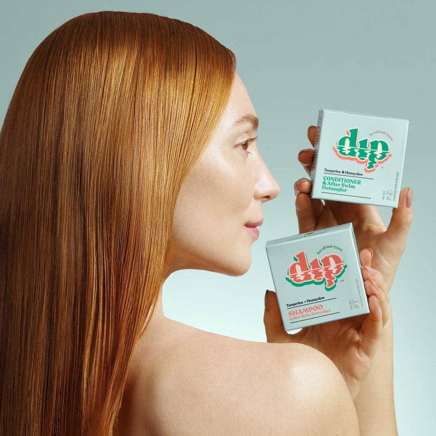 Dip - Conditioner Bar & After Swim Detangler - Tangerine & Honeyde: 3 oz / Tangerine & Honeydew