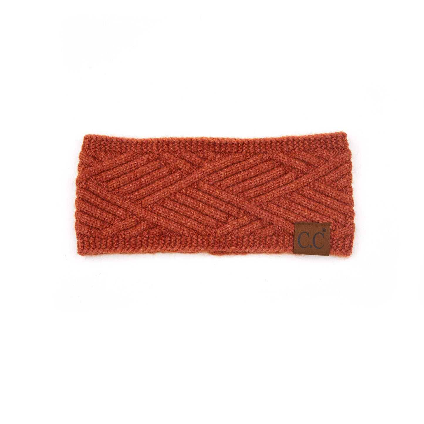 C.C Diagonal Stripe Crisscross Pattern Headwrap