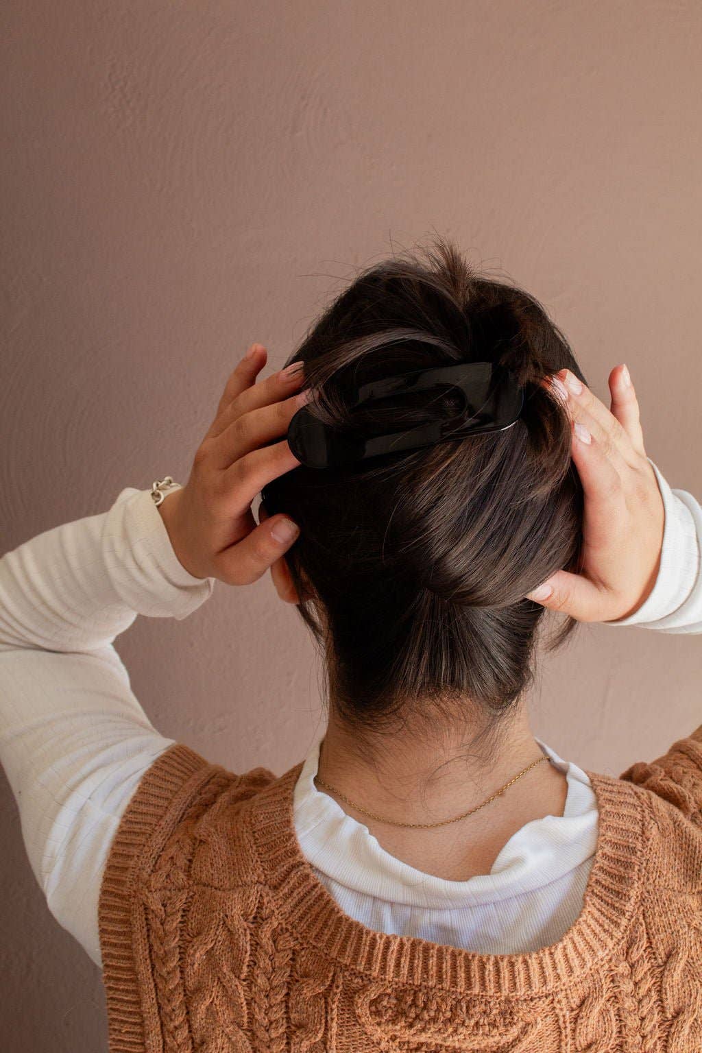 Glossy Flat Claw Clip