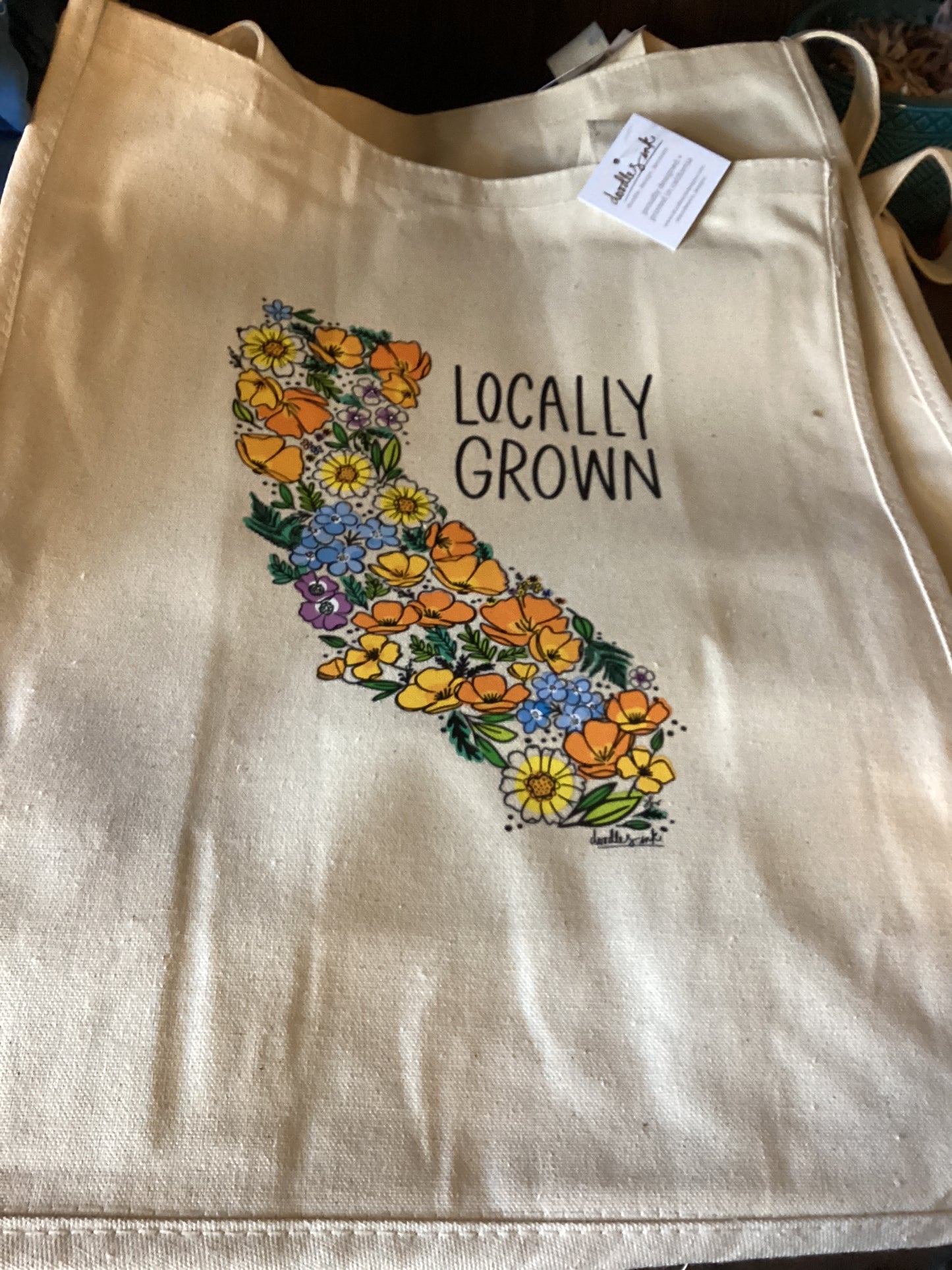 Locally Grown Shopper Tote Bag