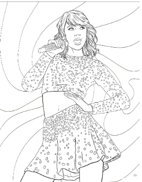 Wellspring - Taylor Swift Coloring & Activity Book