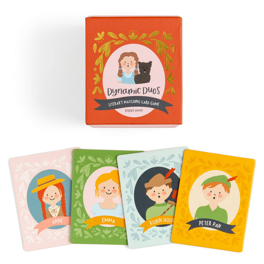 Pippi Post - Dynamic Duos Literary Matching Memory Card Game