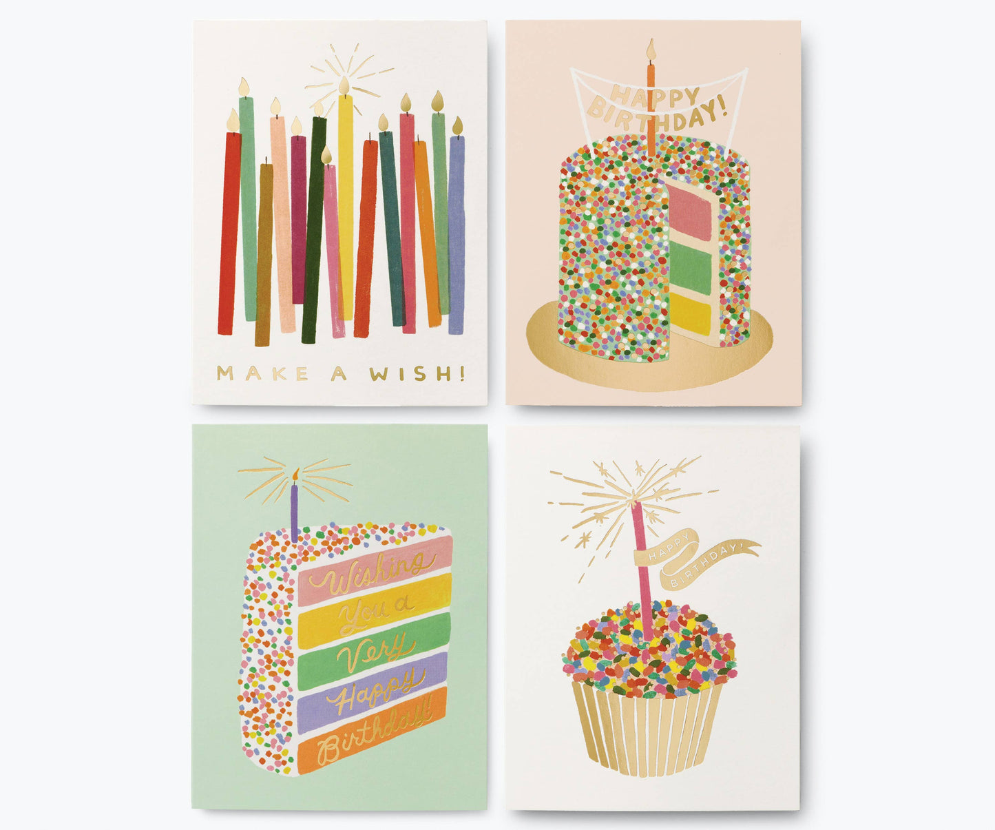 Rifle Paper Co. - Birthday Candles Keepsake Card Box