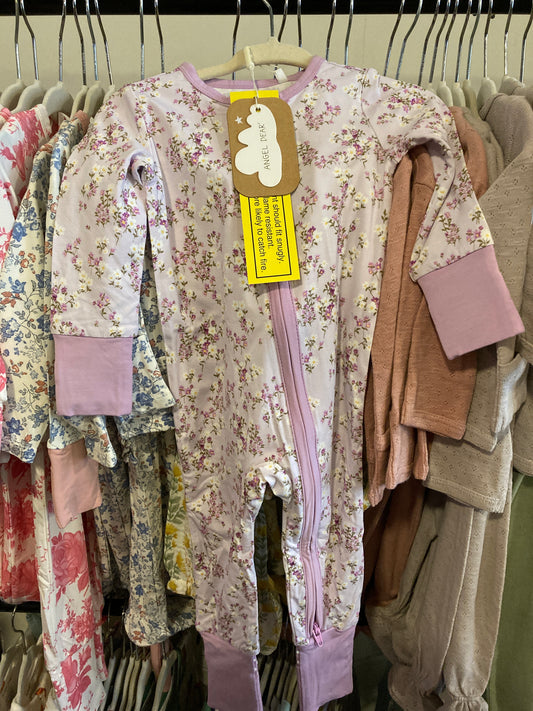 Sweet Dream Florals - 2 Way Zipper Romper