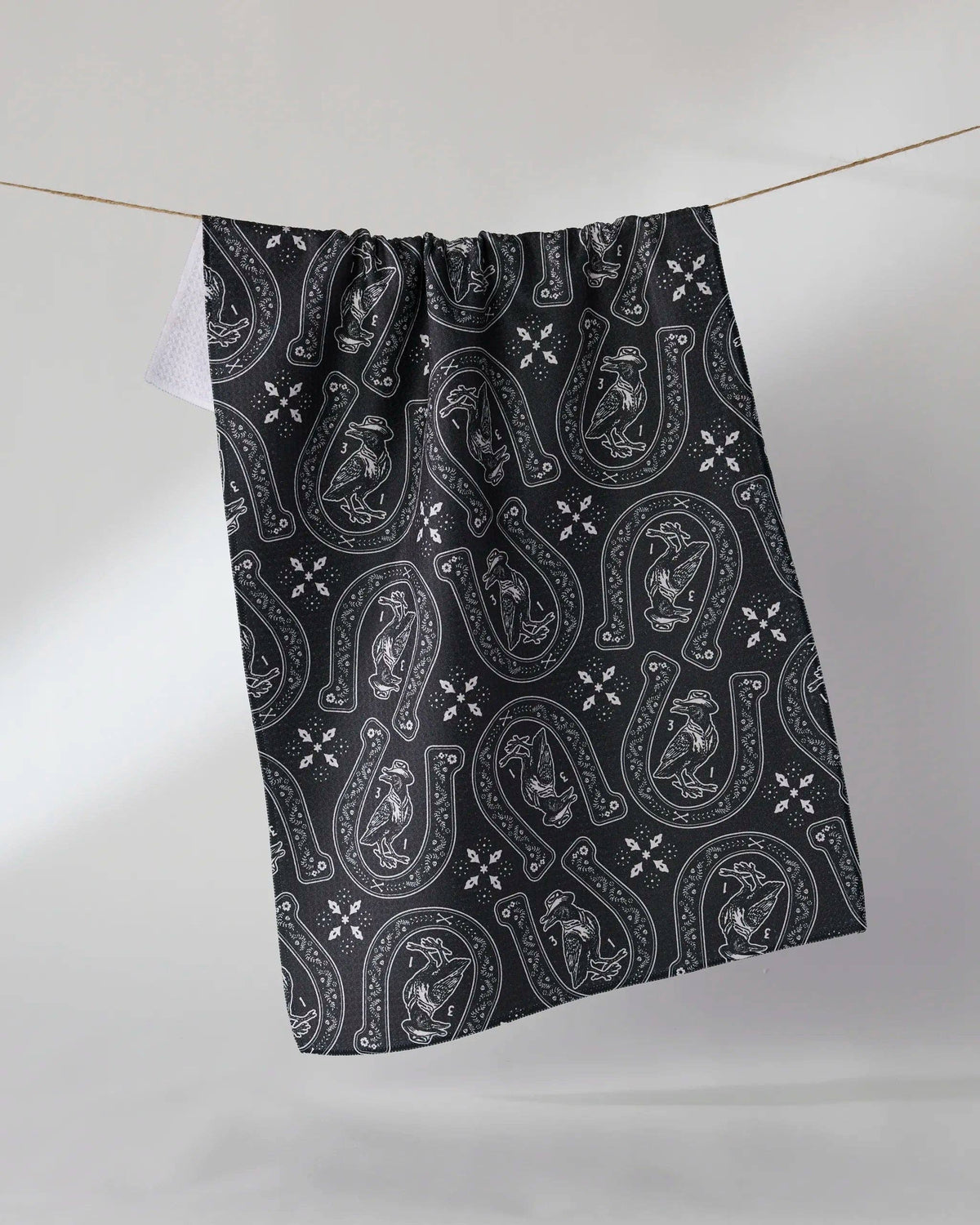 Lucky Crow Tea Towel - Halloween 2026