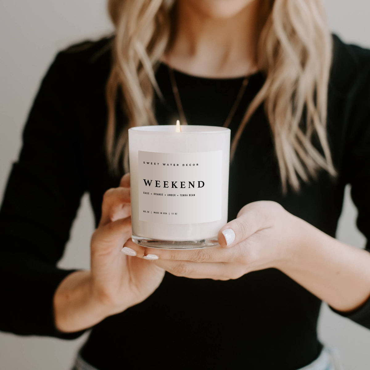 Sweet Water Decor - Weekend 11 oz Soy Candle - Home Decor & Gifts