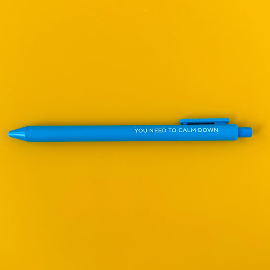 MangoIllustrated - You Need to Calm Down gel pen