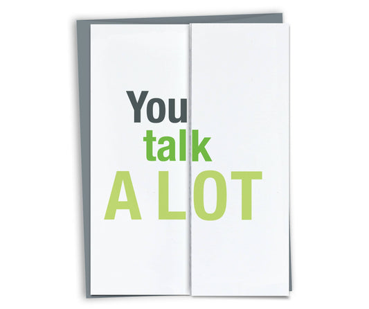 FINCH and HARE - Talk Card - Everyday Storytelling Greeting