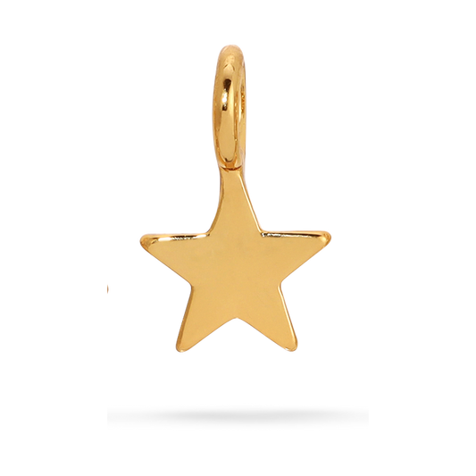 Lucky Feather - Charm Garden - Star Charm - Gold