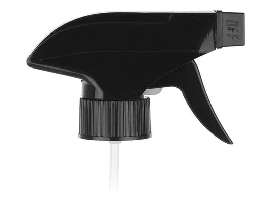 Re:Plenish Zero Waste - 28-400 Black Spray Cap for Glass Boston Round Bottles