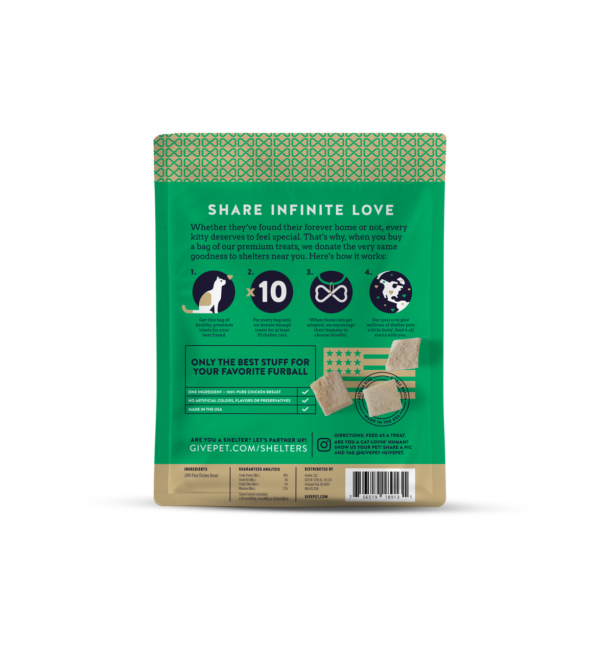 GivePet Meowsterpiece Freeze Dried Cat Treats