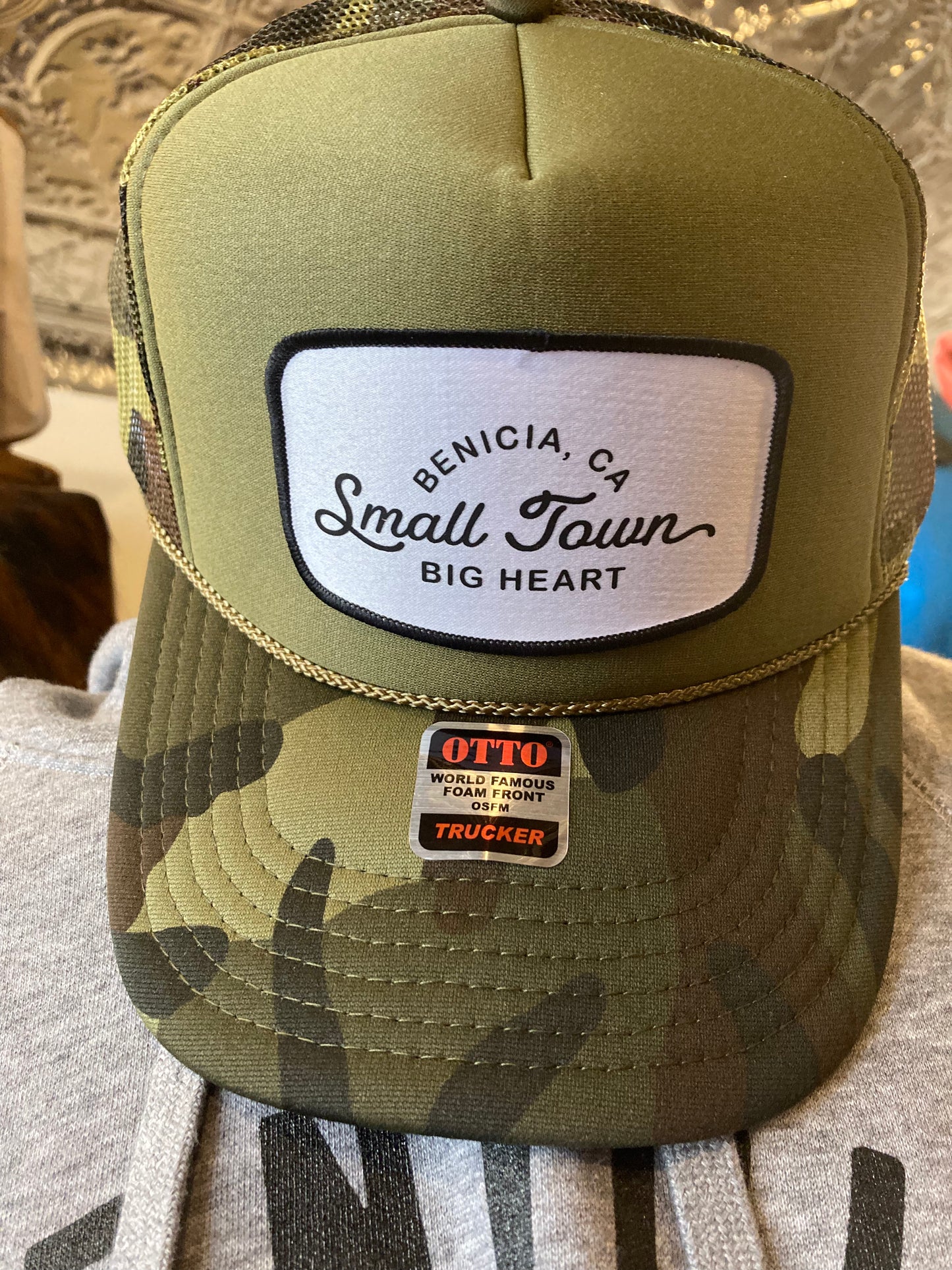 Small Town Big Heart Benicia Trucker Hat