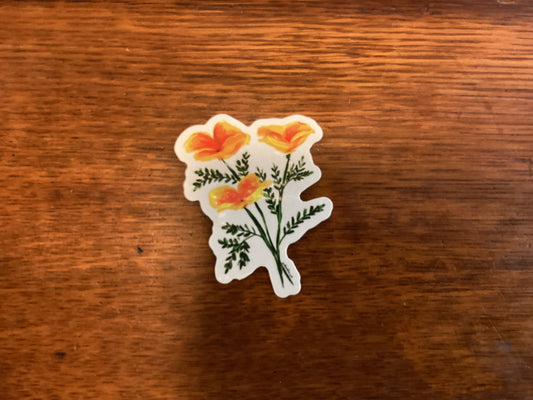 Poppy Sticker