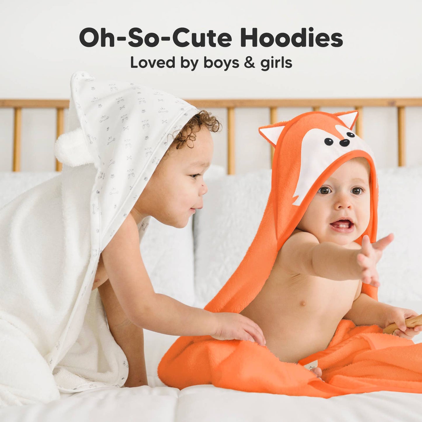 KeaBabies - KeaBabies Cuddle Baby Hooded Towel