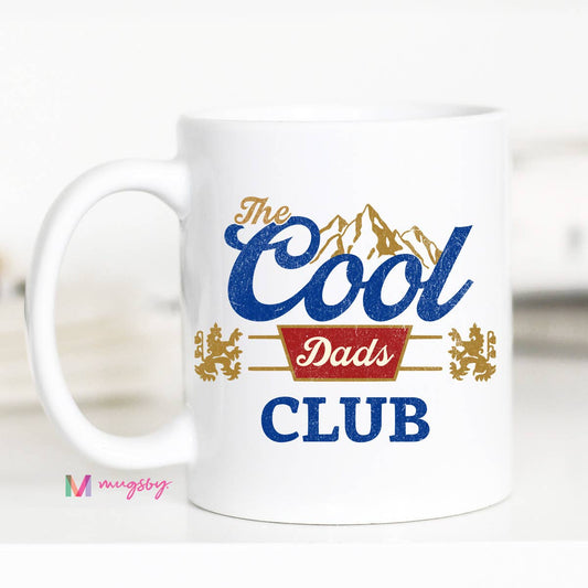 The Cool Dads Club Retro Funny Coffee Mug