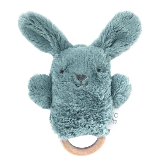 Banjo Bunny Soft Rattle Toy