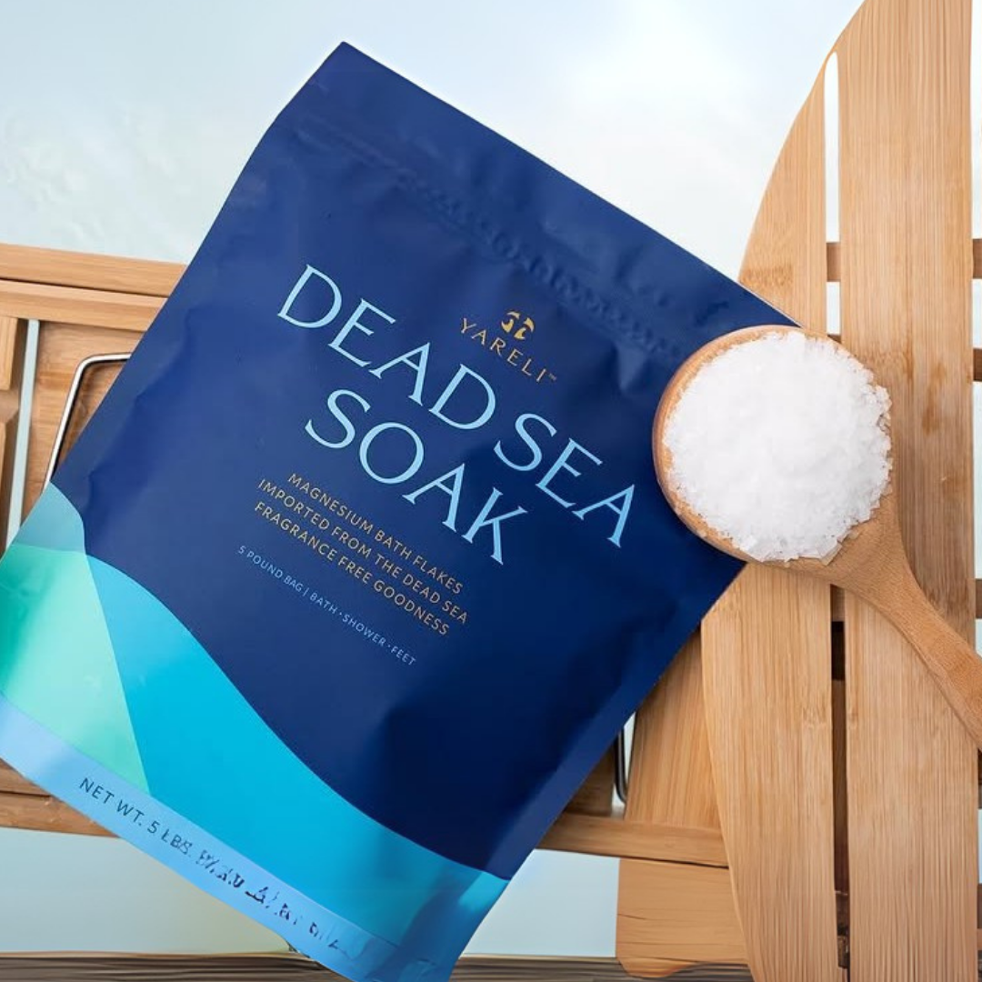 Bath Flakes | Unscented Dead Sea Magnesium Gentle Muscle Relief