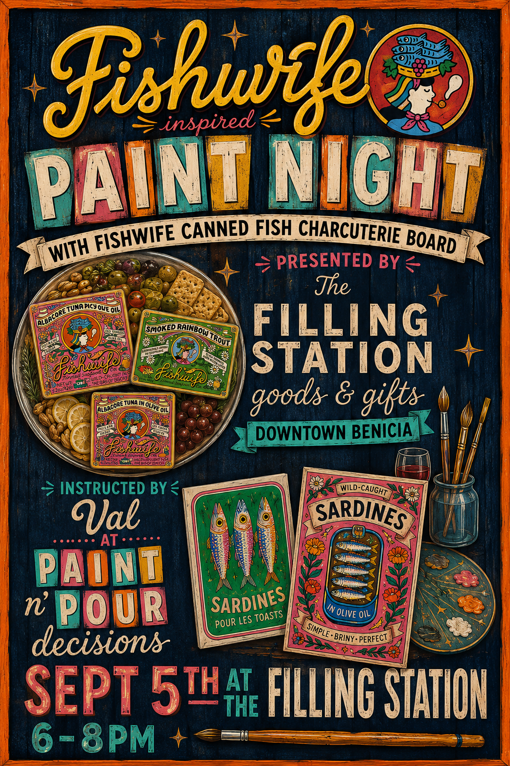 Sip & Paint Workshop | Fishwife | September 5th 2026