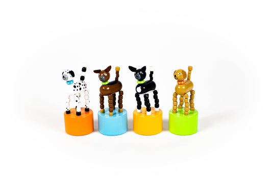 Dog Push Puppets Refill - Set of 24