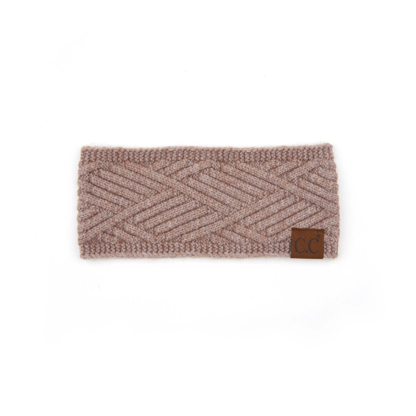 C.C Diagonal Stripe Crisscross Pattern Headwrap