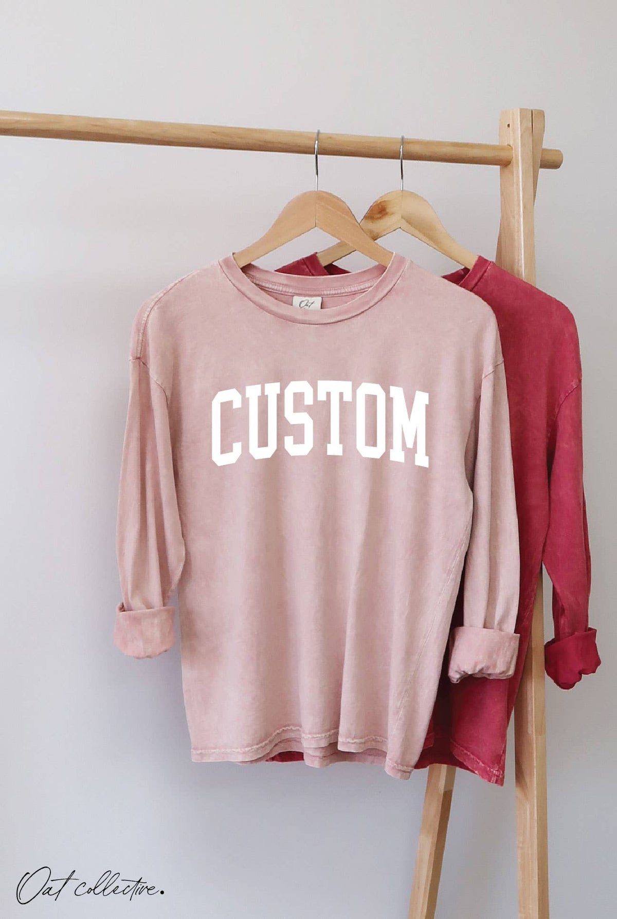Benicia Mineral Washed Long Sleeve Graphic