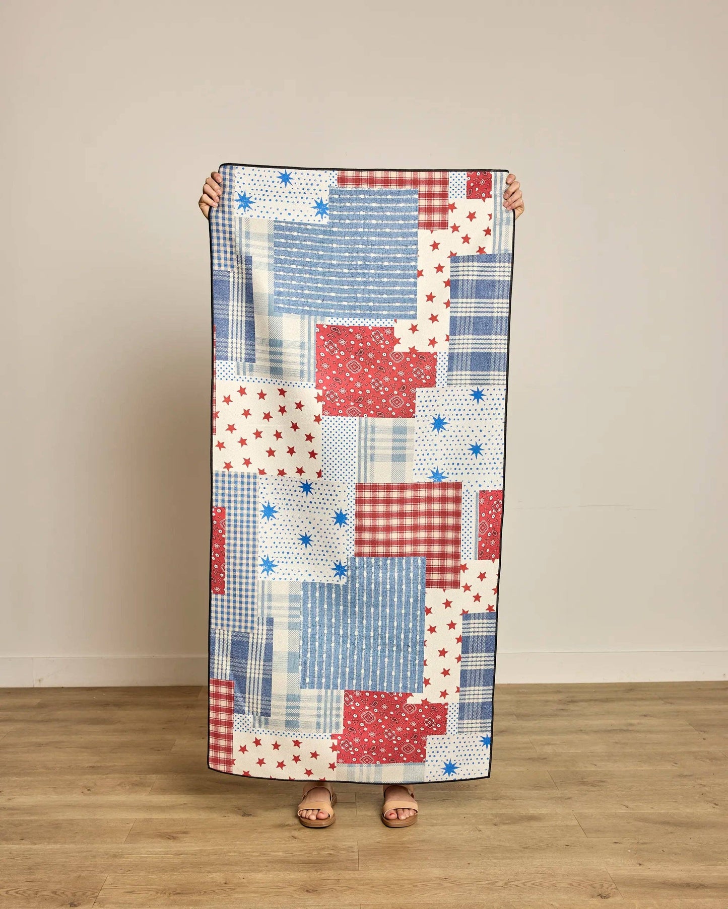Stars and Stitches Beach Towel