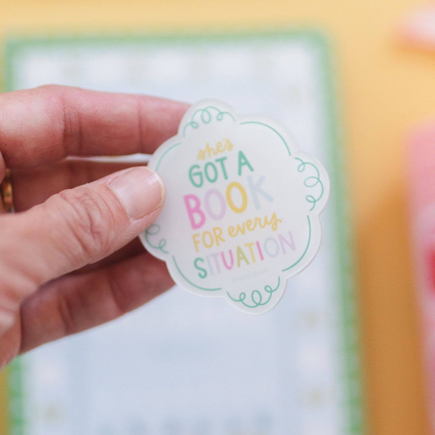 She's Got A Book For Every Situation E-Reader Grip