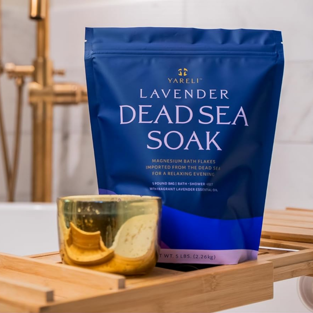 Bath Flakes | Lavender Dead Sea Magnesium