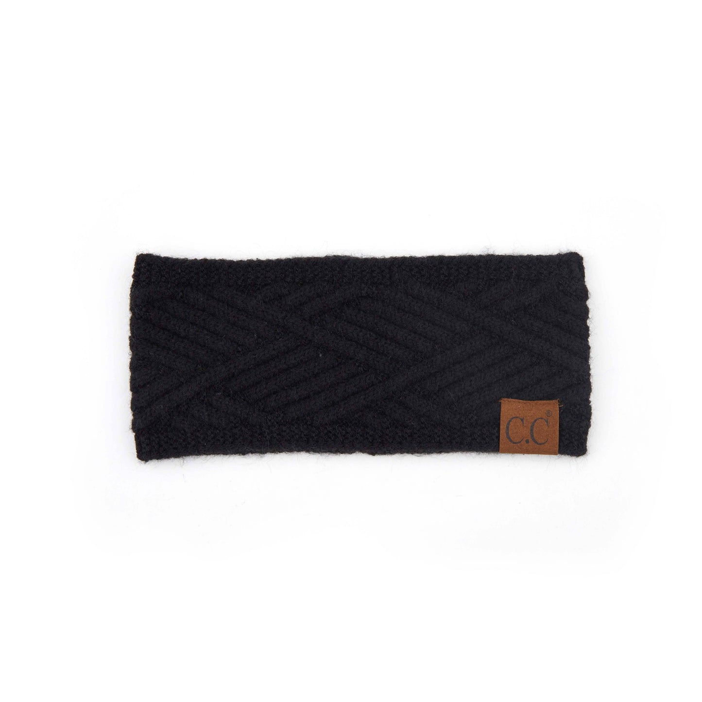 C.C Diagonal Stripe Crisscross Pattern Headwrap
