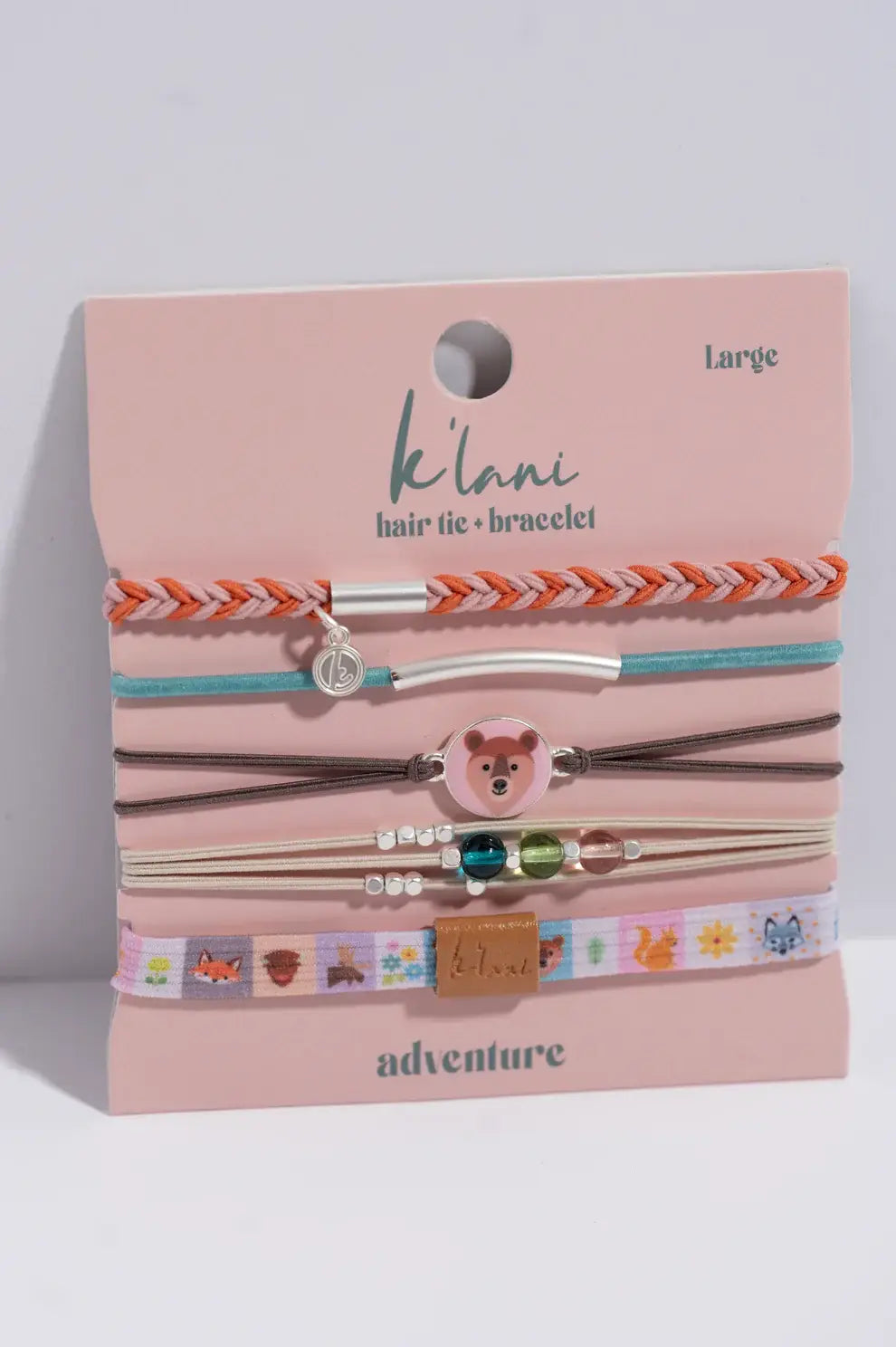 K'Lani hair tie bracelets - Adventure