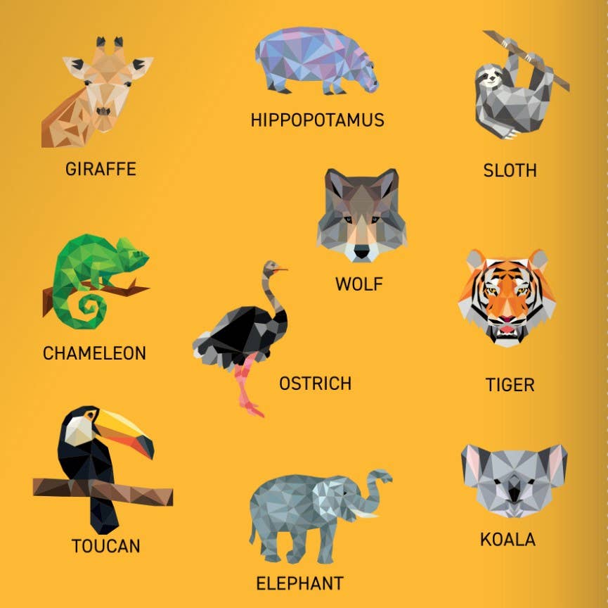 Wellspring - Activity Book - My Sticker Paintings: Zoo