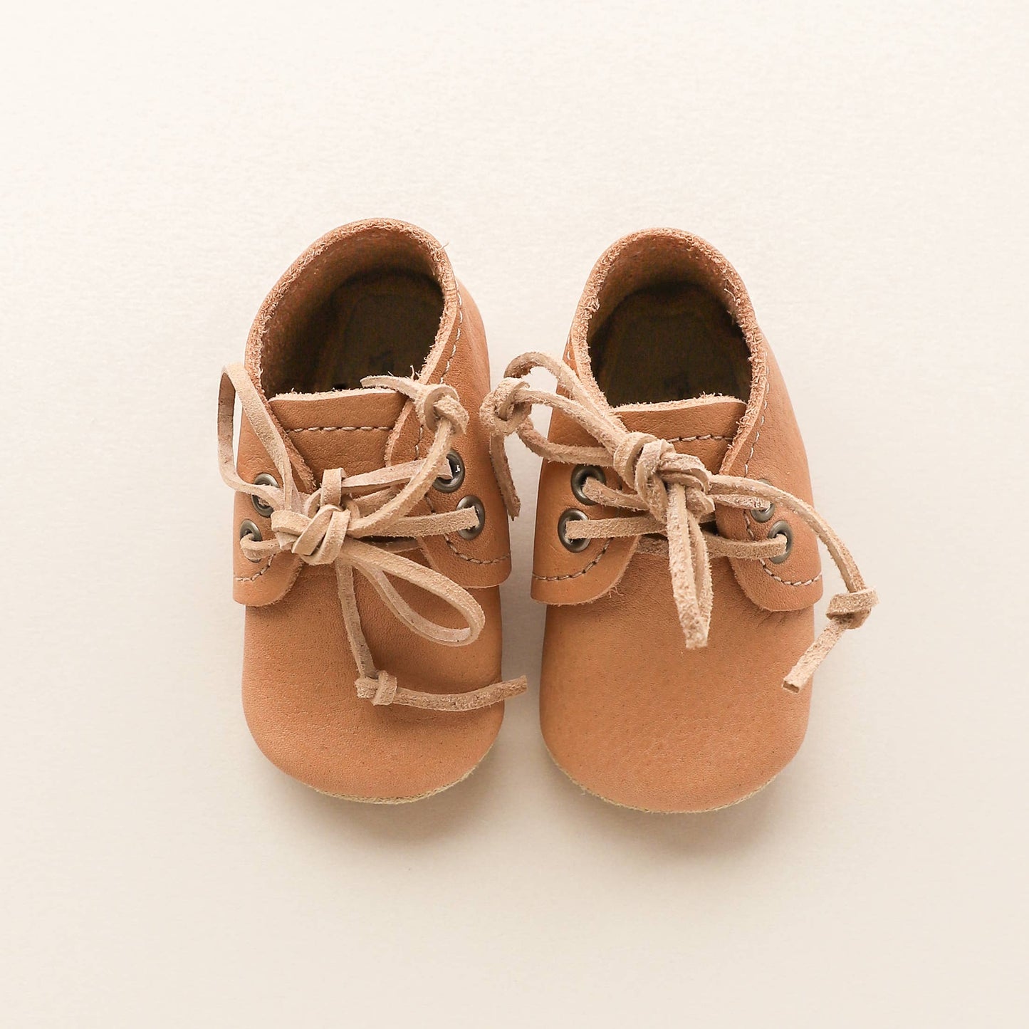 Baby Oxfords in Caramel | Baby Boy Shoes
