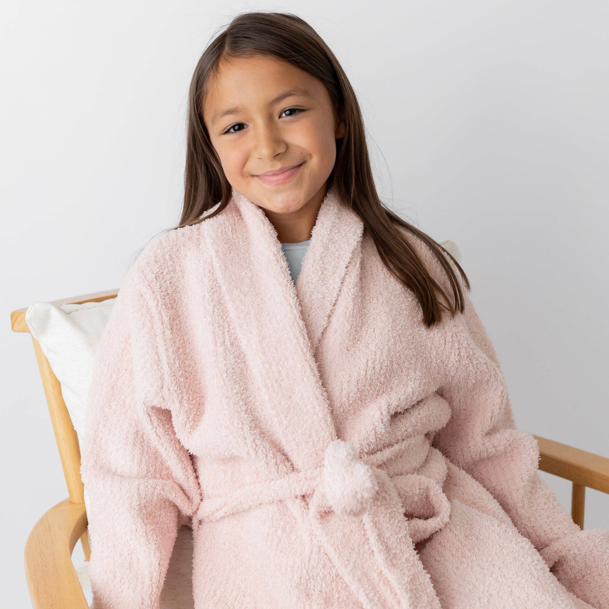 The Alani Mommy & Me Robe - Kiddo - Petal Pink