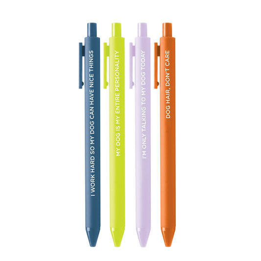 MangoIllustrated - Obsessed With My Dog pen set | Funny Pens for Dog Lovers