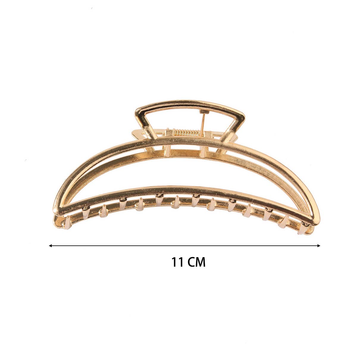 Gold Metal Hair Claws Strong Hold