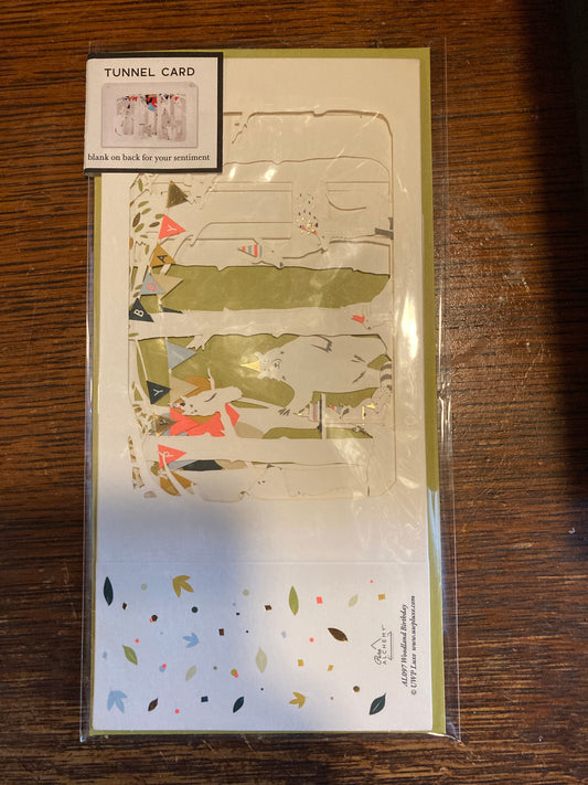 Woodland Birthday Tunnel Card