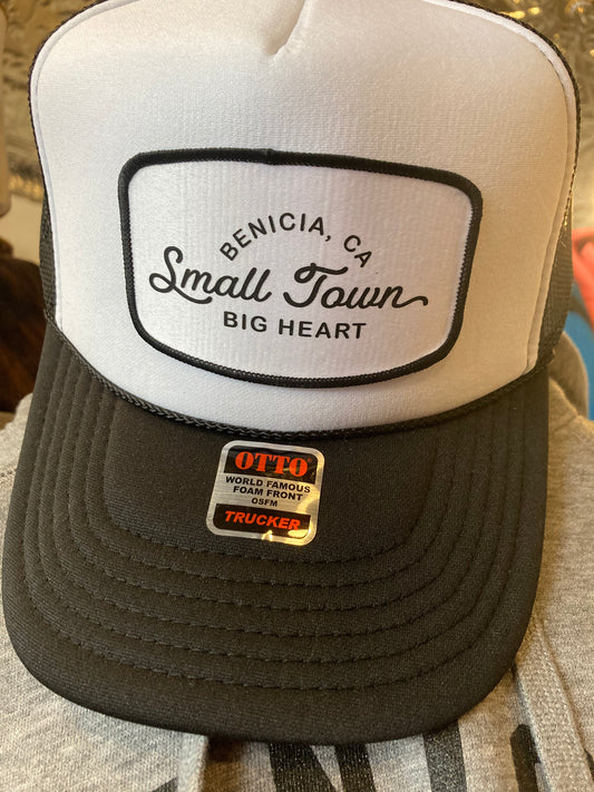 Small Town Big Heart Benicia Trucker Hat