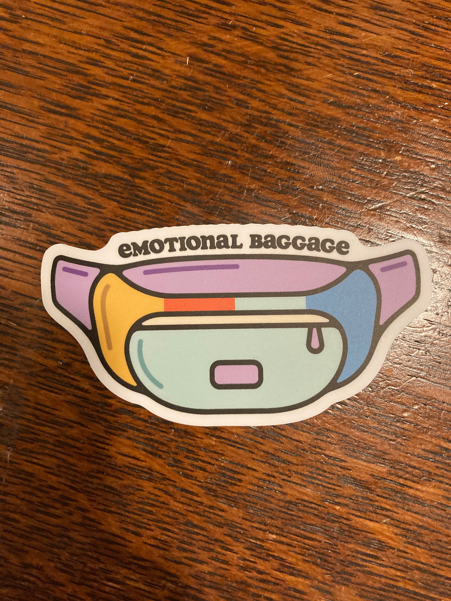 Emotional Baggage Sticker