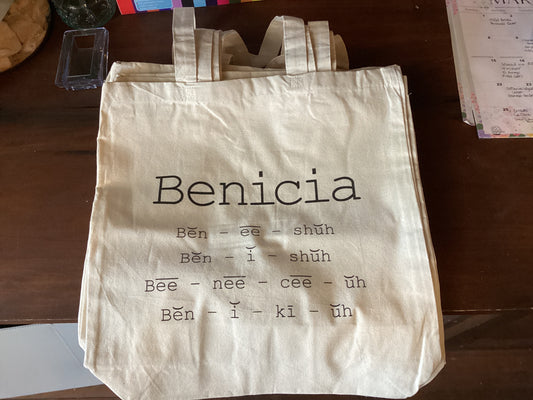 Benicia Pronunciation | Tote