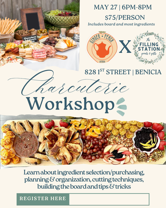 Charcuterie Board Workshop Registration  May 27th, 2025