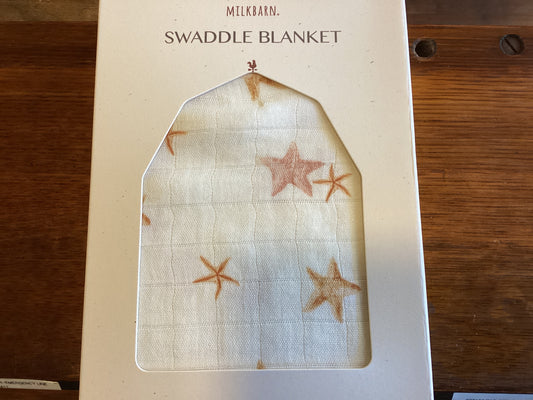 Starfish Swaddle Blanket