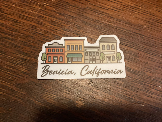 Benicia, California sticker