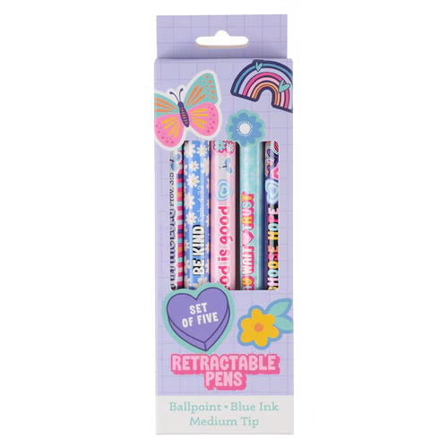 Shine for Jesus | Blue Ink Ballpoint Pen Set