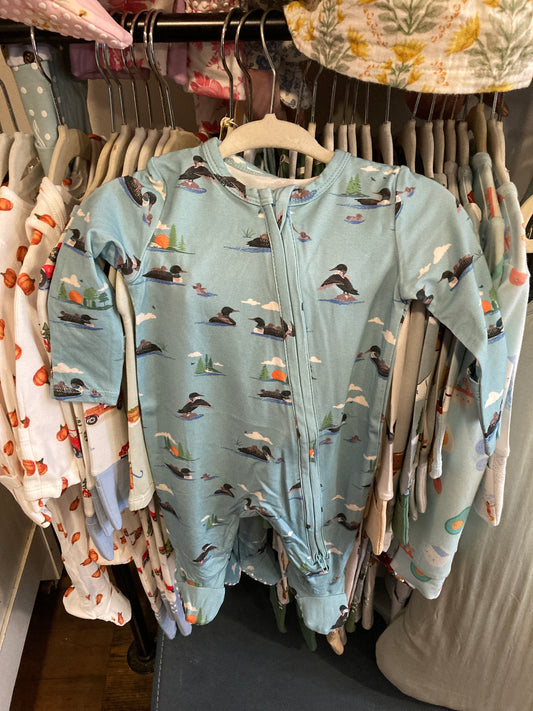Loons - 2 Way Zipper Footie