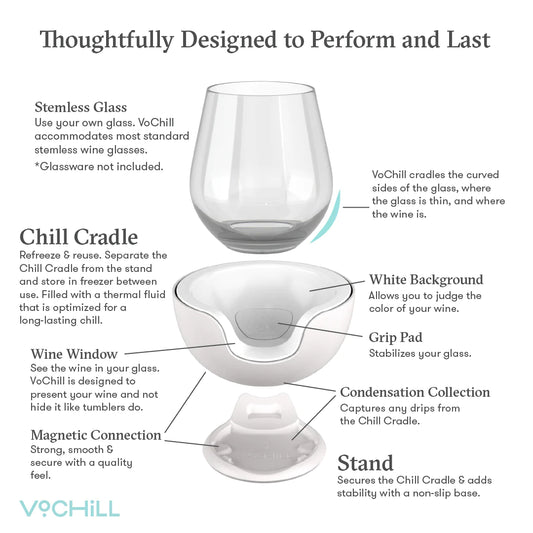 Stemless Wine Glass Chiller
