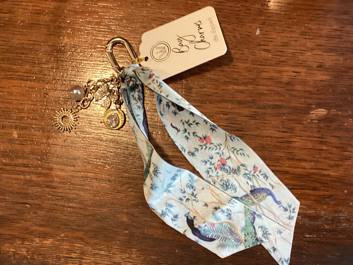Peacock Paradise Bag Charm