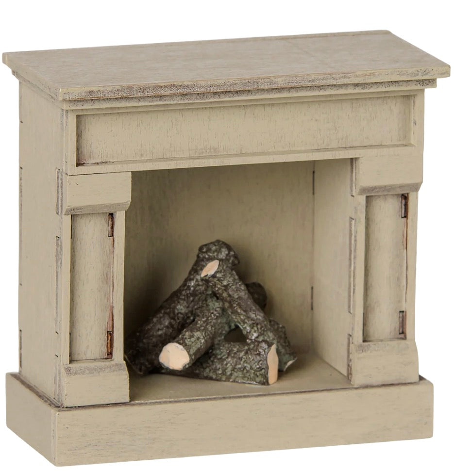 Fireplace Mouse | Off White
